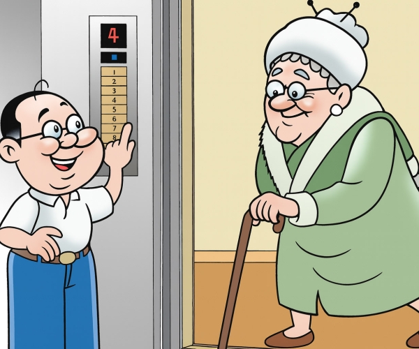 Servio de ascensorista